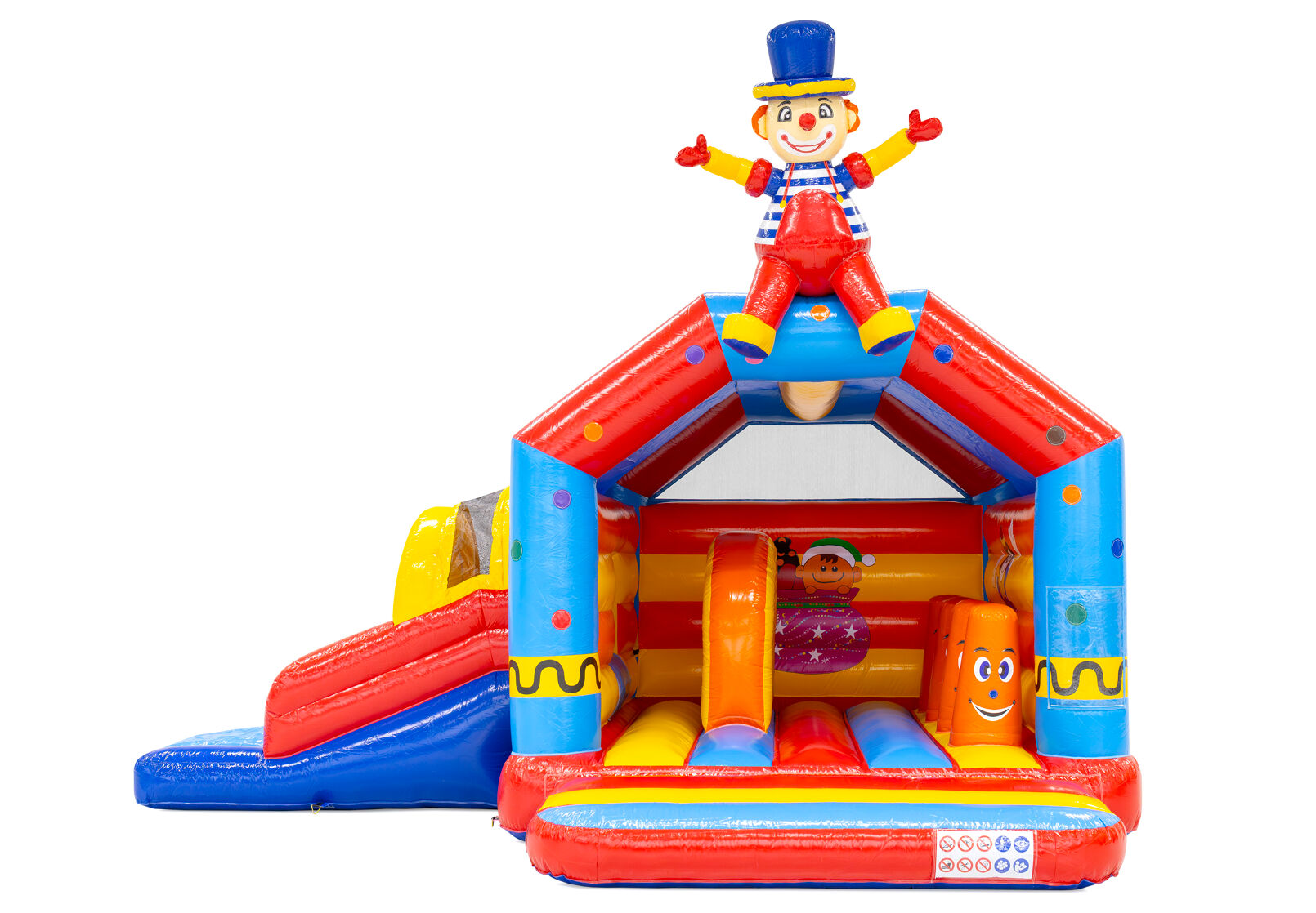 Product afbeelding Multifun Clown Bounce House